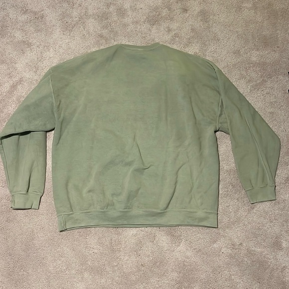One Size green Urban Outfitters graphic crew neck - Picture 2 of 4